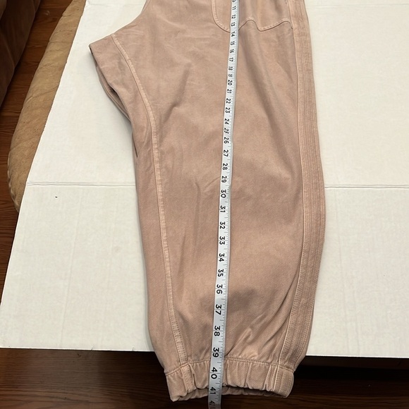NWT-ATHLETA-26-light pinkish tan-Farallon jogger elastic & drawstring waistband - Picture 15 of 16